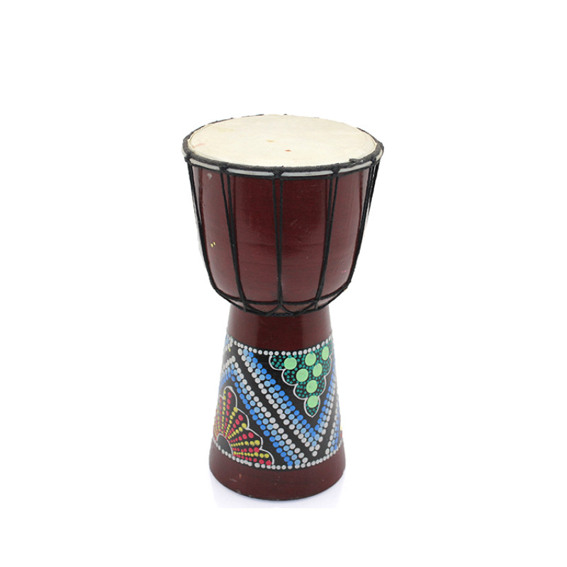 Batikli Ahşap Darbuka 25 Cm 3Dıarta-31