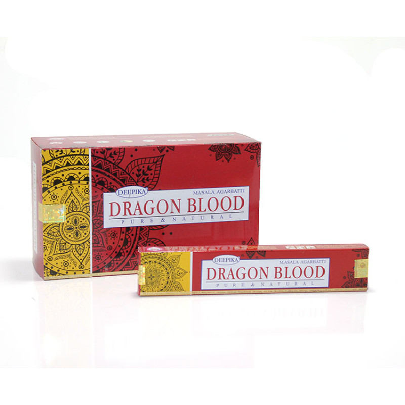 Deepıka Dragon Blood Aromalı Çubuk Tütsü 15 Gr Deepıka Dragon Blood Aromalı Çubuk Tütsü 15 Gr