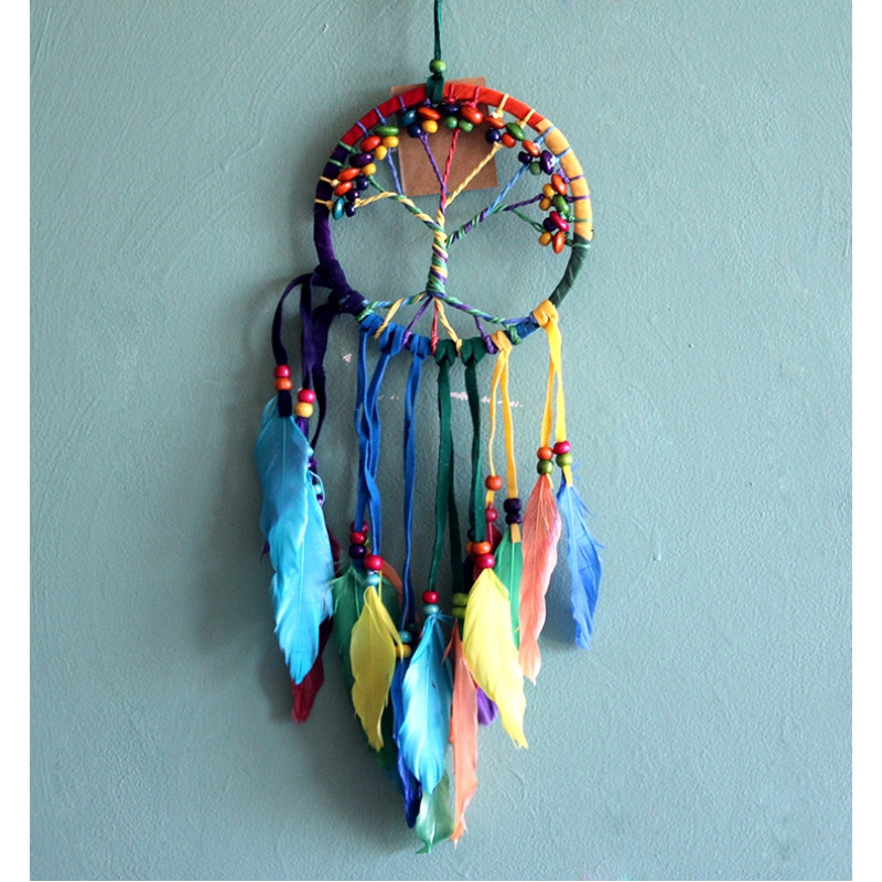 Rüya Kapanı Düş Kapanı Dream Catcher Hayat Ağacı Roshıta-22