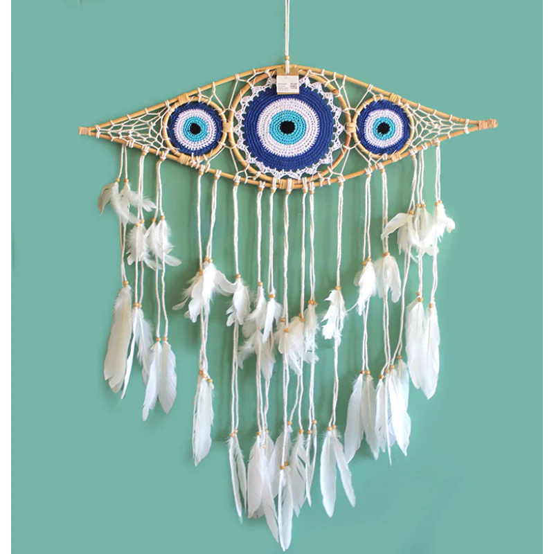 Rüya Kapanı Düş Kapanı Dream Catcher Göz Tasarımı Roshıta-36