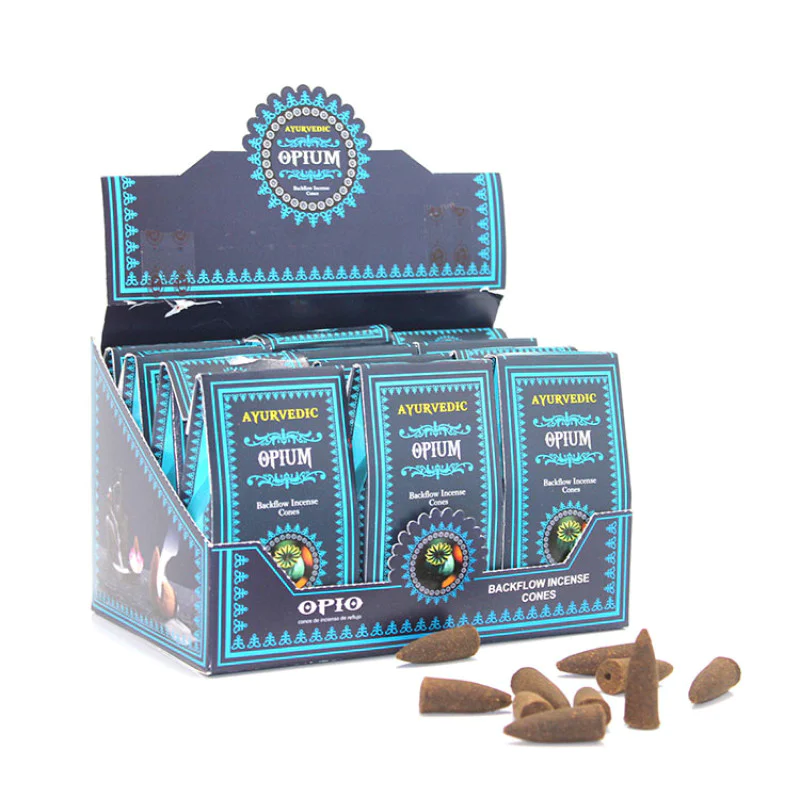 Ayurvedic Konik ( Geri Akış ) Tütsü Opıum Aromalı konik Opıum