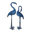 Metal İkili Flamingo Seti 86-78 Cm KSK495