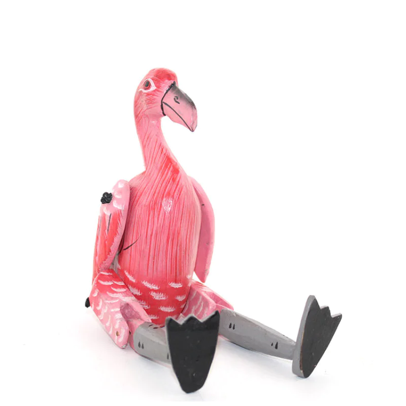 Ahşap Ayakları Sarkan Flamingo Namı-4