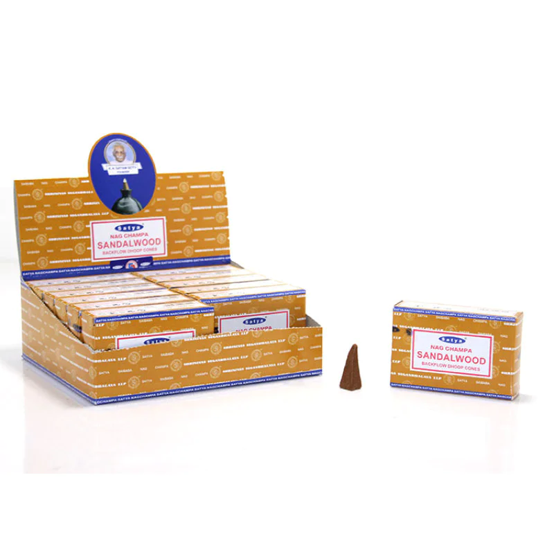 Satya Sandalwood Aromalı Geri Akış Tütsü SATYA011